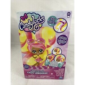 Candylocks Lacey Lemonade Sugar Style Deluxe Scented Doll, 7"